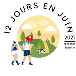 visuel de 12 jours en juin Équipe de L’Éveil, ressource communautaire en santé mentale de la MRC de Coaticook